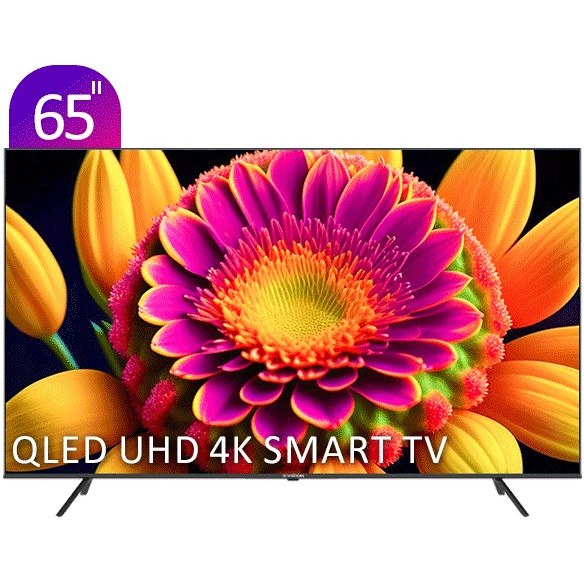 تلویزیون ایکس ویژن مدل X25 سایز ۶۵ اینچ QLED Ultra HD 4K